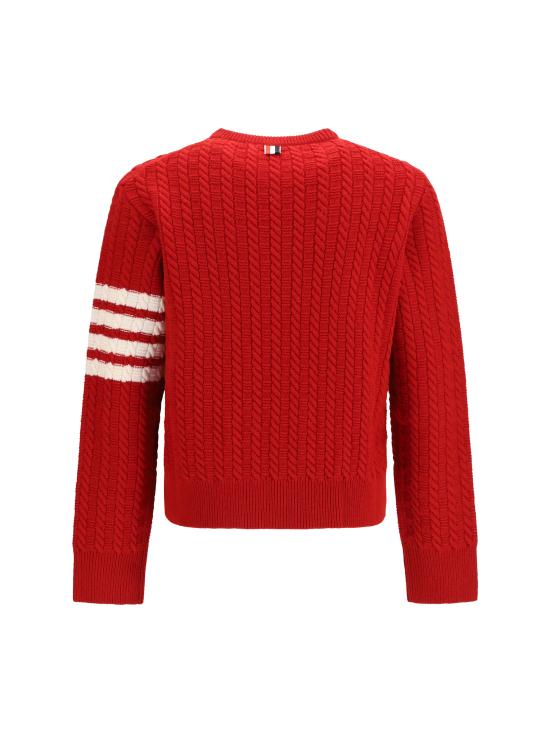 26FW 톰브라운 스웨터 MKA594AY1005 600 RED - THOM BROWNE
