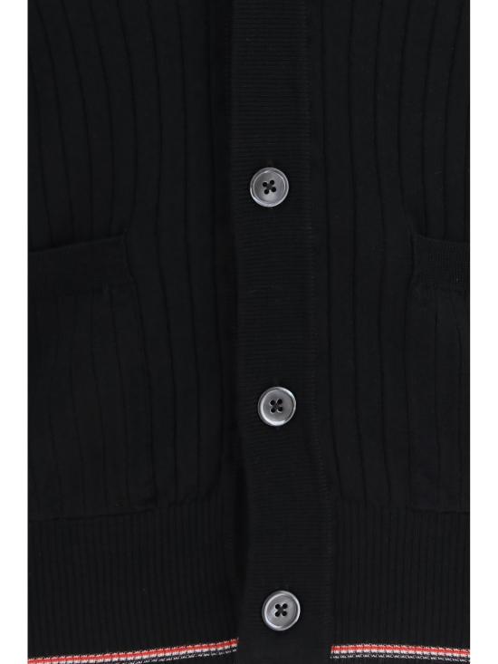 26FW 톰브라운 가디건 MKC648AY1055 001 BLACK - THOM BROWNE