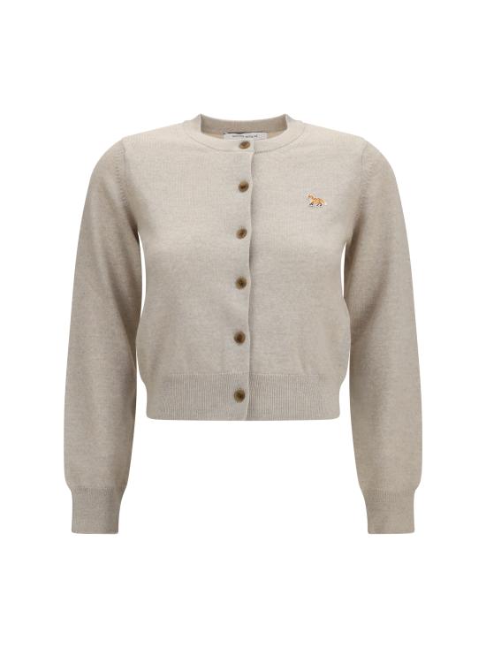 26FW 메종키츠네 베이비 폭스 메리노 레귤러 가디건 PW00502KT1181 H218 BEIGE