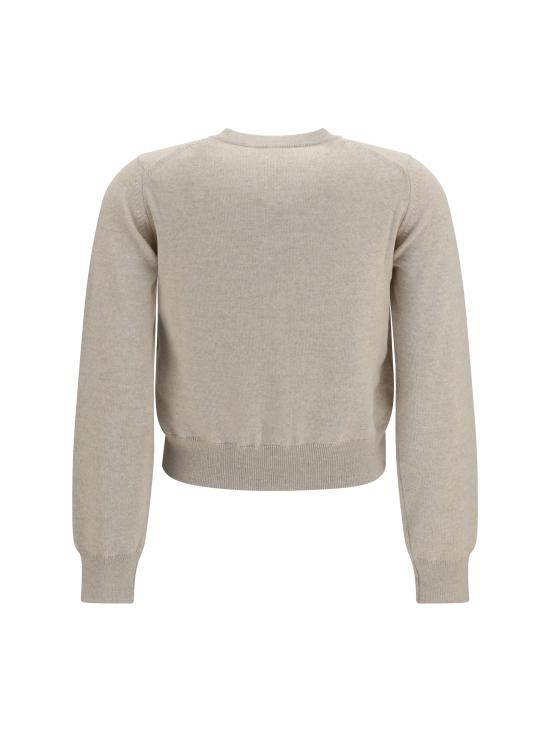 26FW 메종키츠네 베이비 폭스 메리노 레귤러 가디건 PW00502KT1181 H218 BEIGE - MAISON KITSUNE