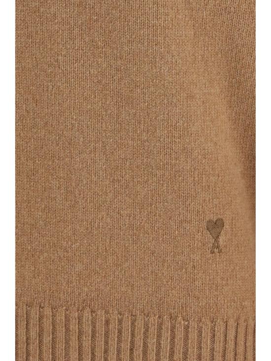 26FW 아미 스웨터 HKS832005 280 BROWN - AMI
