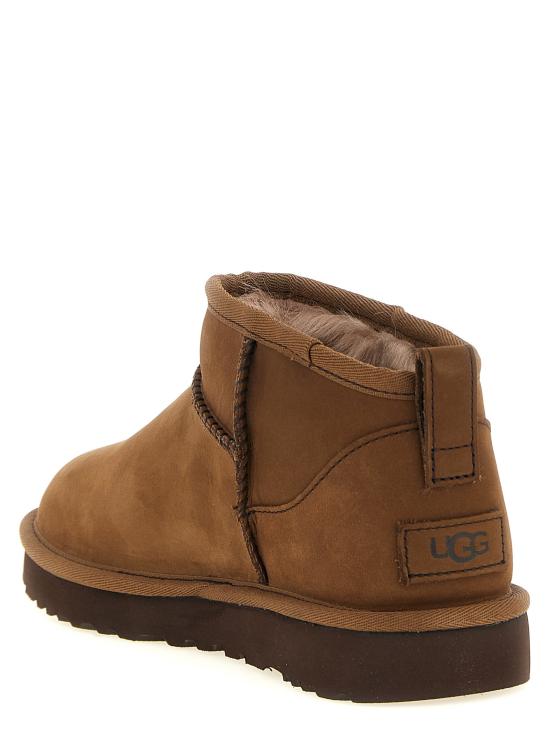 26FW 어그 부츠 클래식 울트라 미니  및 앵클  브라운 - UGG