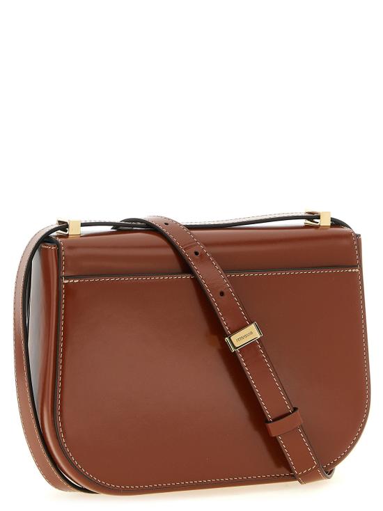 26FW 살바토레 페라가모 크로스백 더블 간치니 크로스바디 백 브라운 - SALVATORE FERRAGAMO
