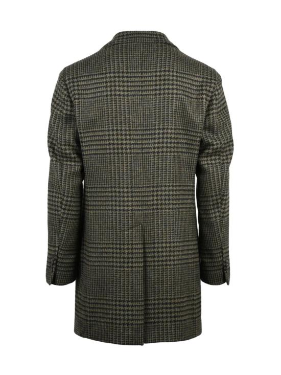 25FW 엘비엠 수트 자켓 녹갈색 버진 울 코트 - L.B.M.