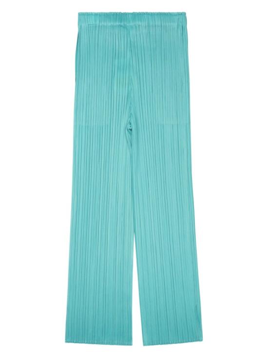  플리츠플리즈 스트레이트 팬츠 PP66JF154 66 Green - PLEATS PLEASE