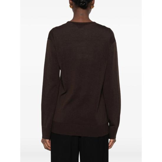 26FW 토템 스웨터 264 WRT0521 YA0079 426 FONDA BROWN - TOTEME