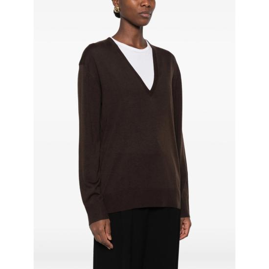 26FW 토템 스웨터 264 WRT0521 YA0079 426 FONDA BROWN - TOTEME
