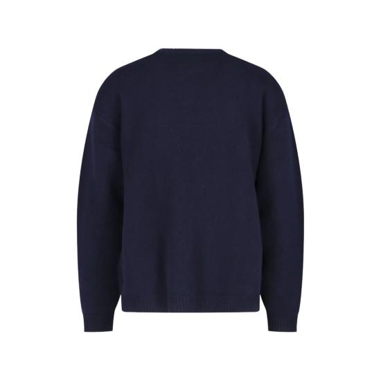 26FW 스튜디오 니콜슨 스웨터 SNM 377 HEMYL DKNAV BLUE - STUDIO NICHOLSON