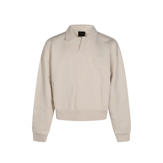 26FW 데일리 페이퍼 폴로 티셔츠 2610121 OVERSIZED MOBEI NEUTRALS