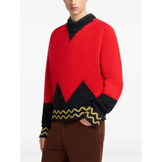 26FW 마르니 니트웨어 UFH100 GCMG0501Q0 INR66 RED - MARNI