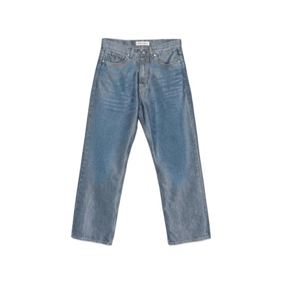 26FW 아워레가시 써드 컷 일렉트릭 블루 워시 와이드 데님 M4265TE BLUE