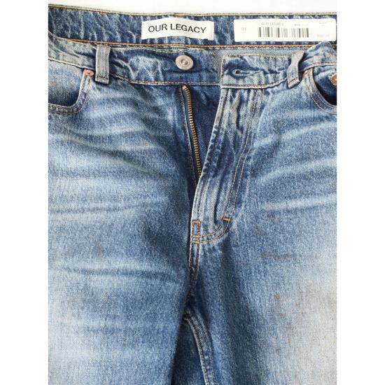 26FW 아워레가시 칼슨 컷 앨리 캣 워시 데님 팬츠 칼슨 컷 앨리 캣 워시 데님 팬츠 M4265CA ALLEY BLUE - OUR LEGACY