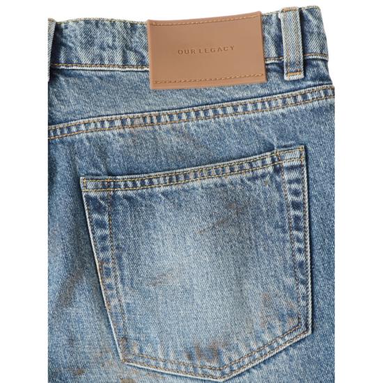 26FW 아워레가시 칼슨 컷 앨리 캣 워시 데님 팬츠 칼슨 컷 앨리 캣 워시 데님 팬츠 M4265CA ALLEY BLUE - OUR LEGACY