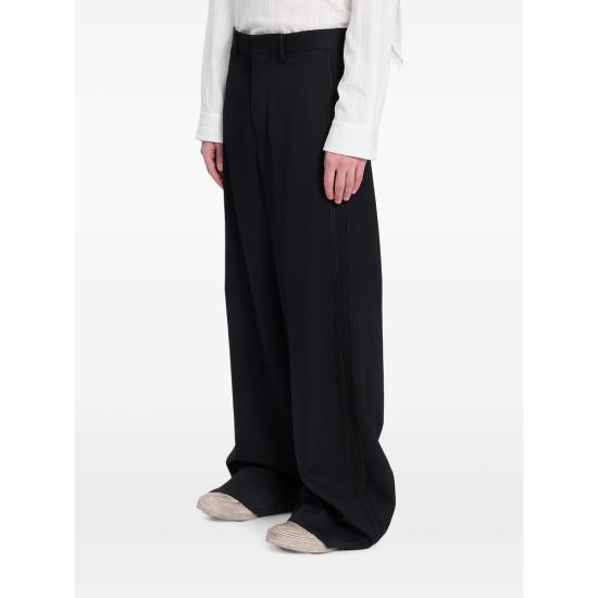 26FW 앤 드뮐미스터 스트레이트 팬츠 B0014461 FA761 099 BLACK - ANN DEMEULEMEESTER