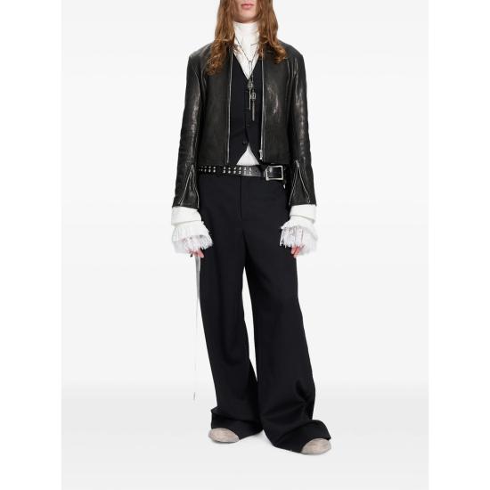 26FW 앤 드뮐미스터 스트레이트 팬츠 B0014461 FA761 099 BLACK - ANN DEMEULEMEESTER