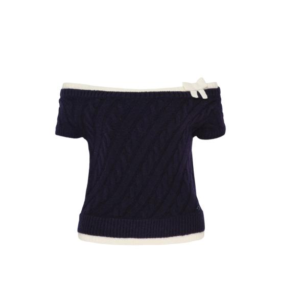 26FW 슈슈/통 탑 MWDFTO27 SEA390 NA100 BLUE