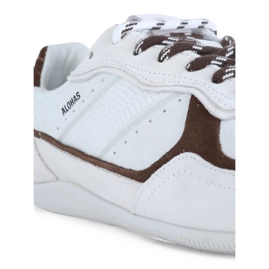 26FW 알로하스 스니커즈 S101114 02 CREAM WHITE BROWN - ALOHAS