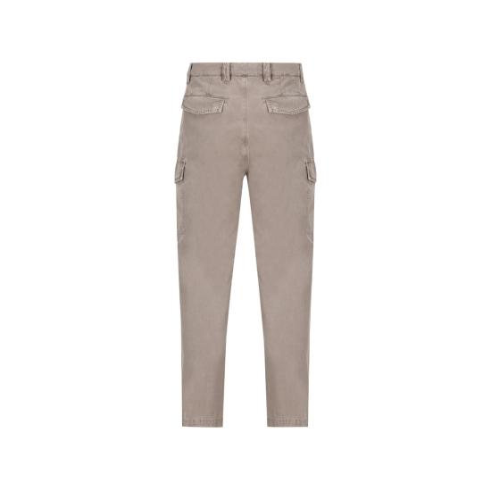 26FW 브루넬로 쿠치넬리 스트레이트 팬츠 M225NF1890 C6334 GREY - BRUNELLO CUCINELLI