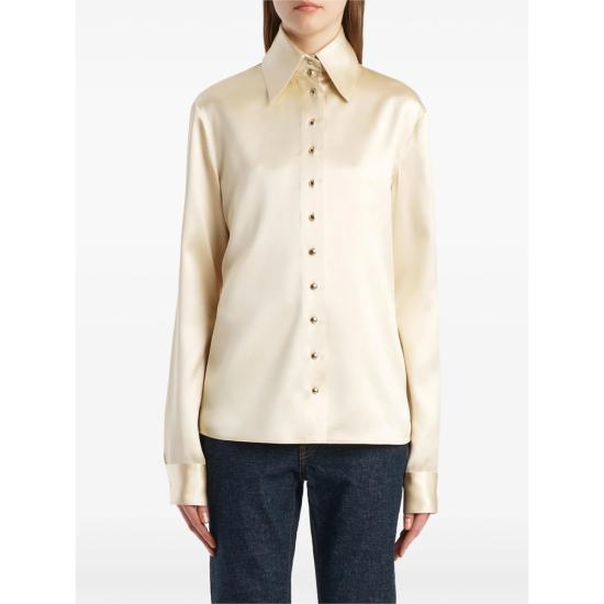26FW 케이트 블라우스 24824248 W4248 991 NEUTRALS - KHAITE