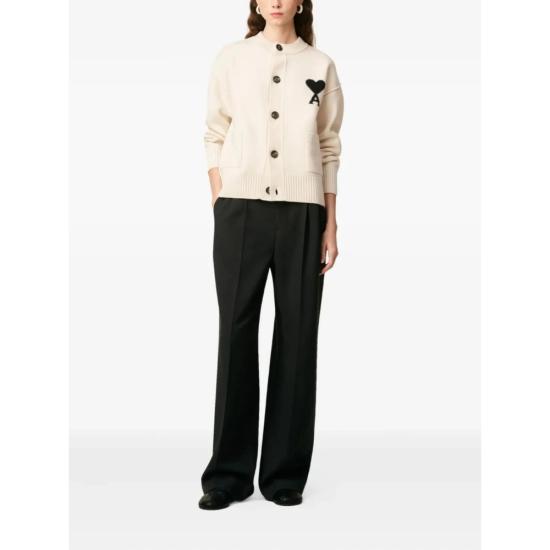 26FW 아미 ADC 크루넥 가디건 UKC368 018 151 NEUTRALS - AMI