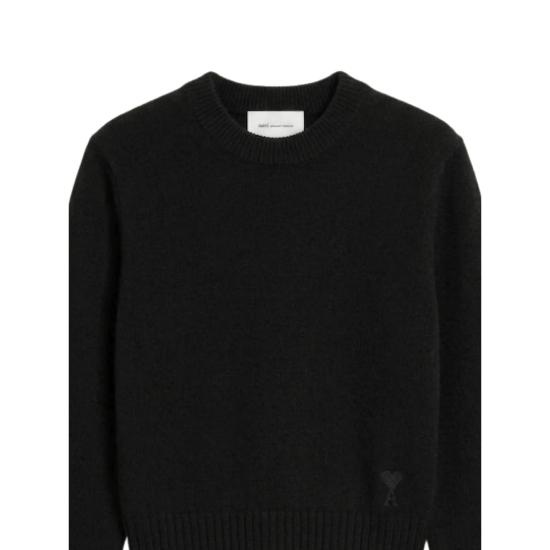 26FW 아미 스웨터 FKS832 005 001 BLACK - AMI