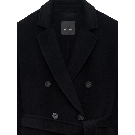 26FW 애니빙 코트 A 01 12700 BLK51 BLACK - ANINE BING