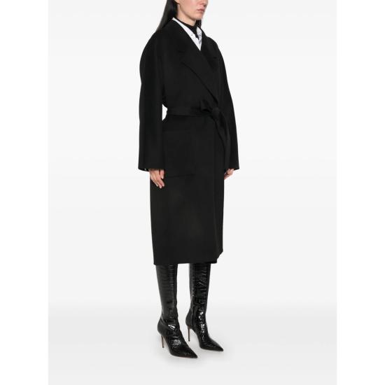 26FW 엘리자베타프랜치 코트 CP01D66E2 110 BLACK - ELISABETTA FRANCHI