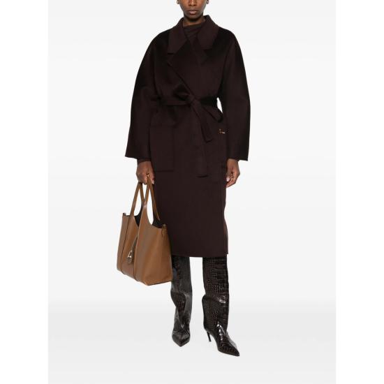 26FW 엘리자베타프랜치 코트 CP01D66E2 EV9 BROWN - ELISABETTA FRANCHI