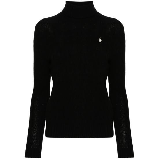 26FW 랄프 로렌 터틀넥 211888686001 BLACK