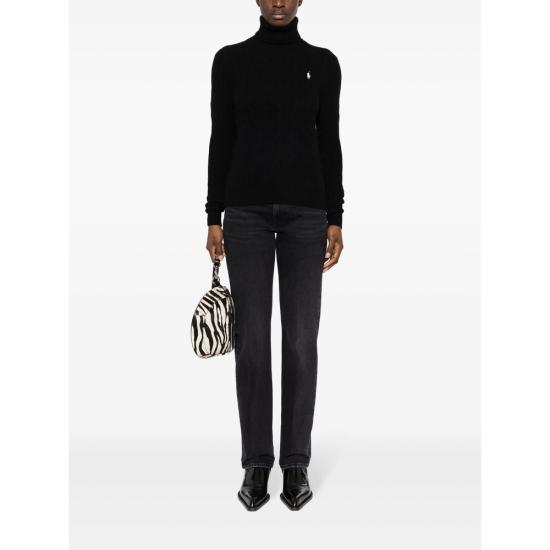 26FW 랄프 로렌 터틀넥 211888686001 BLACK - RALPH LAUREN