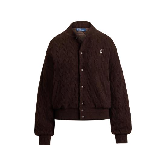 26FW 랄프 로렌 봄버 자켓 211B30888002 BROME BROWN