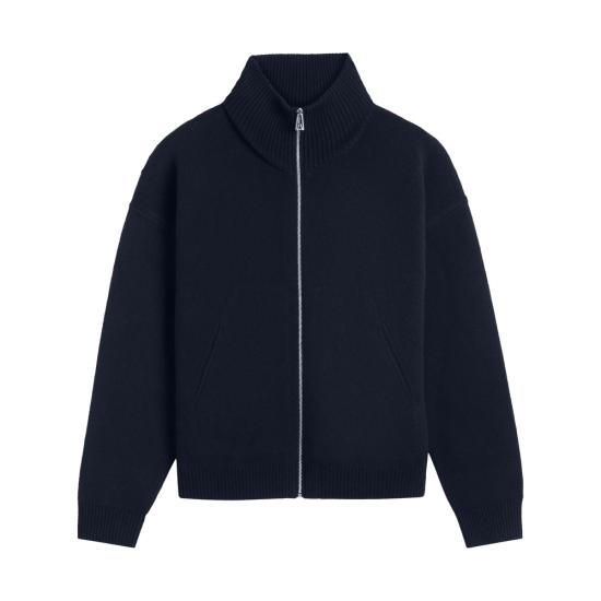 26FW 악셀 아리가토 집업 니트 A2143001 CORE NAVY BLUE