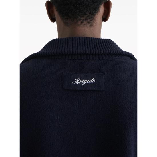 26FW 악셀 아리가토 집업 니트 A2143001 CORE NAVY BLUE - AXEL ARIGATO
