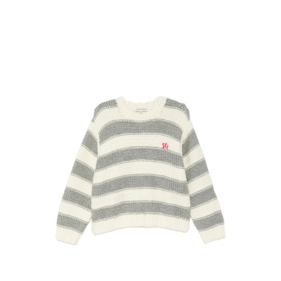 26FW 스티네 고야 스웨터 SGK072 2497S GREY WHITE GREY
