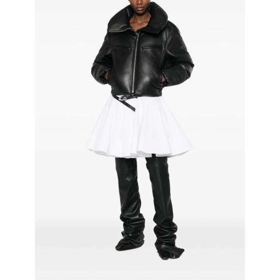 26FW 알렉산더 왕 가죽 자켓 1WC4263352 001 BLACK - ALEXANDER WANG