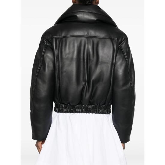 26FW 알렉산더 왕 가죽 자켓 1WC4263352 001 BLACK - ALEXANDER WANG