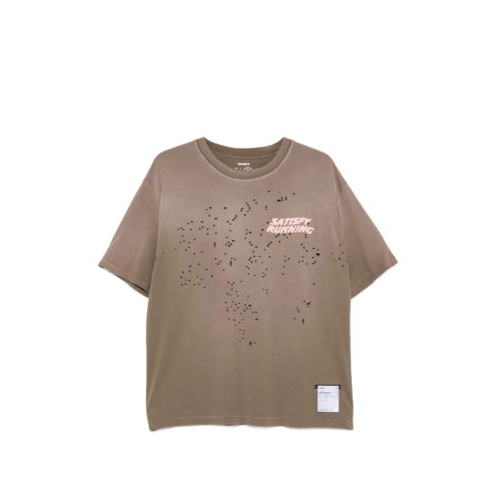 26FW 새티스파이 모스테크 티셔츠 11006 981E8 SUBLR BROWN