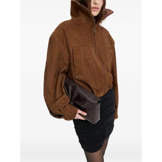 26FW 로테이트 무스탕 1165812523 SUEDE ANOR 2523 BROWN - ROTATE