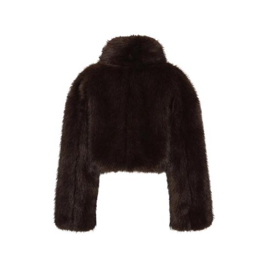 26FW 로테이트 무스탕 1165531667 FAUX FUR 1667 BROWN - ROTATE