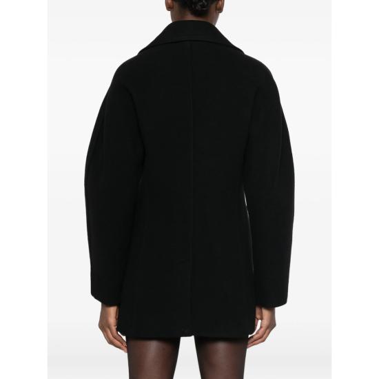26FW 토템 코트 264 WRO0341 FB0733 001 BLACK - TOTEME