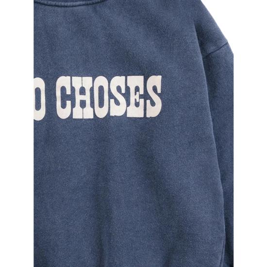 26FW [키즈] 보보쇼즈 니트/스웻셔츠 B226AC033 401 BLUE - BOBO CHOSES