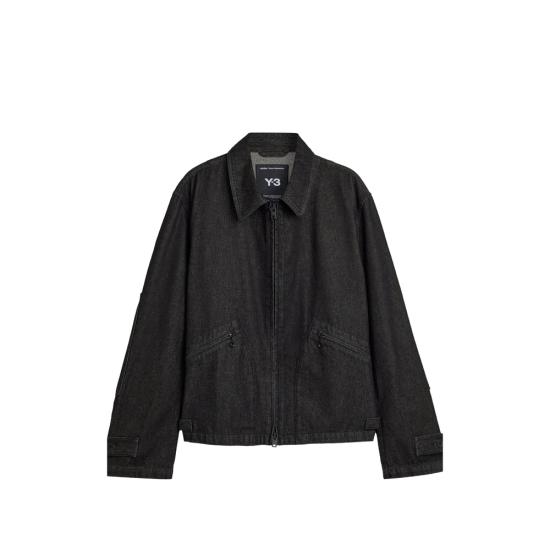 26FW 와이쓰리 데님 자켓 KS3892 BLACK