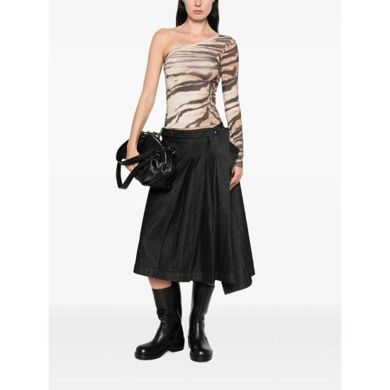 26FW 베이스레인지 긴팔 티셔츠 TTSLS BL SPECK TIGER NEUTRALS BROWN - BASERANGE