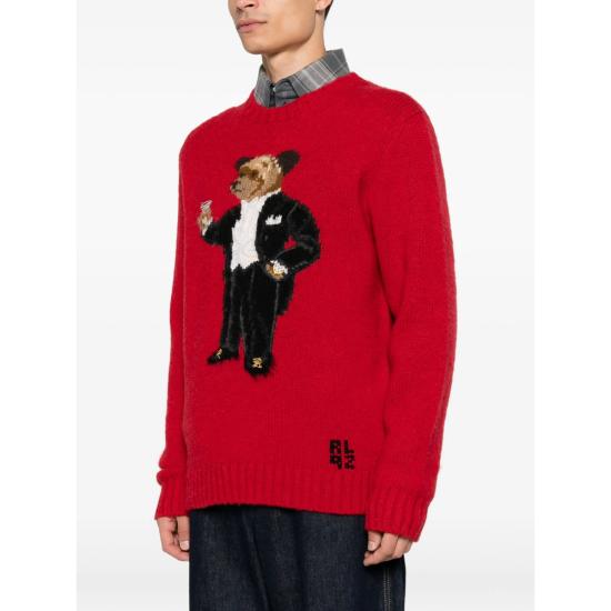 26FW 랄프 로렌 니트웨어 710B28797001 CARMI RED - RALPH LAUREN