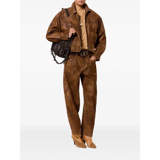 26FW 이자벨마랑에뚜왈 스트레이트 팬츠 D3B01E PA0780FA 50BW BROWN - ISABEL MARANT ETOILE