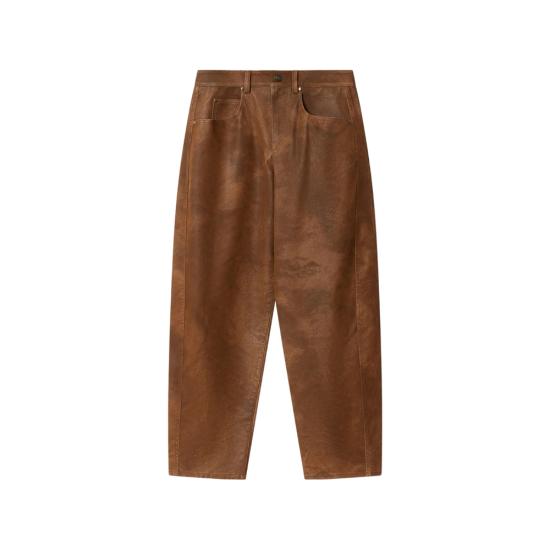 26FW 이자벨마랑에뚜왈 스트레이트 팬츠 D3B01E PA0780FA 50BW BROWN