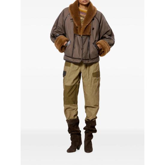 26FW 이자벨마랑에뚜왈 무스탕 D3C01E VE0725FA 50BW BROWN - ISABEL MARANT ETOILE