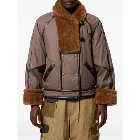 26FW 이자벨마랑에뚜왈 무스탕 D3C01E VE0725FA 50BW BROWN - ISABEL MARANT ETOILE