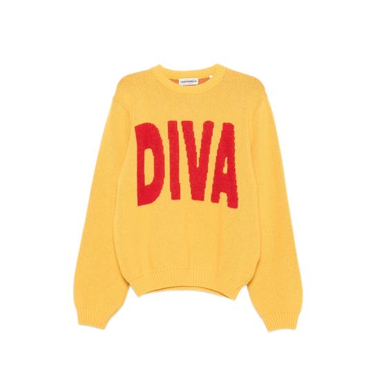 26FW 까르네 볼렌떼 니트웨어 KNW0402 YELLO YELLOW