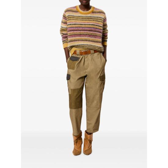 26FW 이자벨마랑에뚜왈 스웨터 D3L17E PU0957FA 10MD YELLOW NEUTRALS - ISABEL MARANT ETOILE